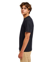 The Quiksilver Mens EV Comp Logo T-Shirt in Black