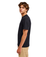 The Quiksilver Mens EV Comp Logo T-Shirt in Black