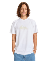 The Quiksilver Mens EV Comp Logo T-Shirt in White