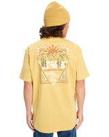 The Quiksilver Mens EV Desert Waves T-Shirt in Rattan