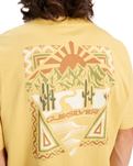 The Quiksilver Mens EV Desert Waves T-Shirt in Rattan