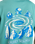 EV Waves Festival T-Shirt in Deep Sea