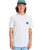 The Quiksilver Mens EV Moon Run T-Shirt in White