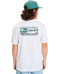 The Quiksilver Mens EV Moon Run T-Shirt in White