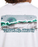 The Quiksilver Mens EV Moon Run T-Shirt in White