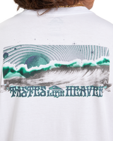 The Quiksilver Mens EV Moon Run T-Shirt in White