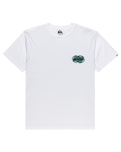 The Quiksilver Mens EV Moon Run T-Shirt in White