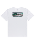 The Quiksilver Mens EV Moon Run T-Shirt in White