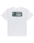 The Quiksilver Mens EV Moon Run T-Shirt in White