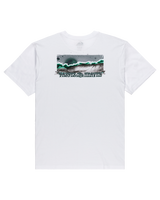 The Quiksilver Mens EV Moon Run T-Shirt in White
