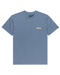 The Quiksilver Mens EVO Border Lines T-Shirt in China Blue