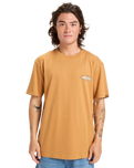 The Quiksilver EVO Border Lines T-Shirt in Almond | Available at Anns Cottage