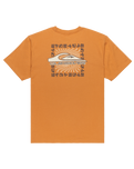 The Quiksilver EVO Border Lines T-Shirt in Almond | Available at Anns Cottage