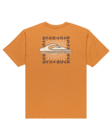 The Quiksilver EVO Border Lines T-Shirt in Almond | Available at Anns Cottage