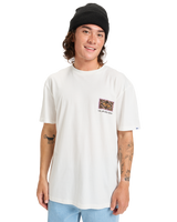The Quiksilver Mens EVO Youth Crisis T-Shirt in Snow White