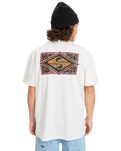The Quiksilver Mens EVO Youth Crisis T-Shirt in Snow White