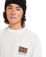 The Quiksilver Mens EVO Youth Crisis T-Shirt in Snow White
