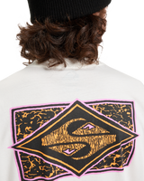 The Quiksilver Mens EVO Youth Crisis T-Shirt in Snow White