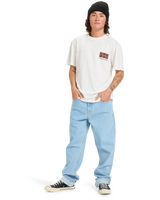 The Quiksilver Mens EVO Youth Crisis T-Shirt in Snow White