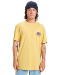 The Quiksilver Mens EVO Youth Crisis T-Shirt in Rattan