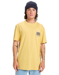 The Quiksilver Mens EVO Youth Crisis T-Shirt in Rattan