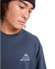 The Quiksilver Mens CL Soul Maze T-Shirt in Dark Navy