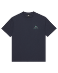 The Quiksilver Mens CL Soul Maze T-Shirt in Dark Navy