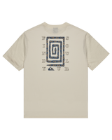 The Quiksilver Mens CL Soul Maze T-Shirt in Snow White