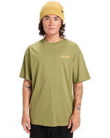 The Quiksilver Mens PTO Sun Flow T-Shirt in Loden Green