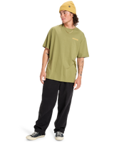 The Quiksilver Mens PTO Sun Flow T-Shirt in Loden Green
