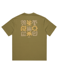 The Quiksilver Mens PTO Sun Flow T-Shirt in Loden Green
