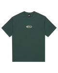 The Quiksilver Mens PTO Welcome All T-Shirt in Trekking Green