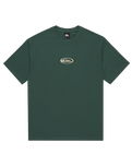The Quiksilver Mens PTO Welcome All T-Shirt in Trekking Green