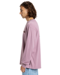 HW Hollow Coves Long Sleeve T-Shirt in Elderberry