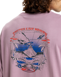 HW Hollow Coves Long Sleeve T-Shirt in Elderberry