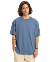 The Quiksilver Mens Salt Water T-Shirt in China Blue