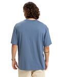 The Quiksilver Mens Salt Water T-Shirt in China Blue