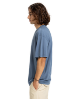 The Quiksilver Mens Salt Water T-Shirt in China Blue