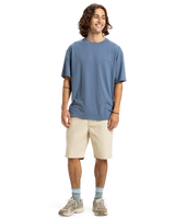 The Quiksilver Mens Salt Water T-Shirt in China Blue