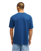 The Quiksilver Mens Salt Water Pocket T-Shirt in Dark Denim
