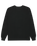 The Quiksilver Mens Salt Water Long Sleeve T-Shirt in Black