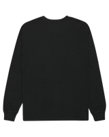 The Quiksilver Mens Salt Water Long Sleeve T-Shirt in Black