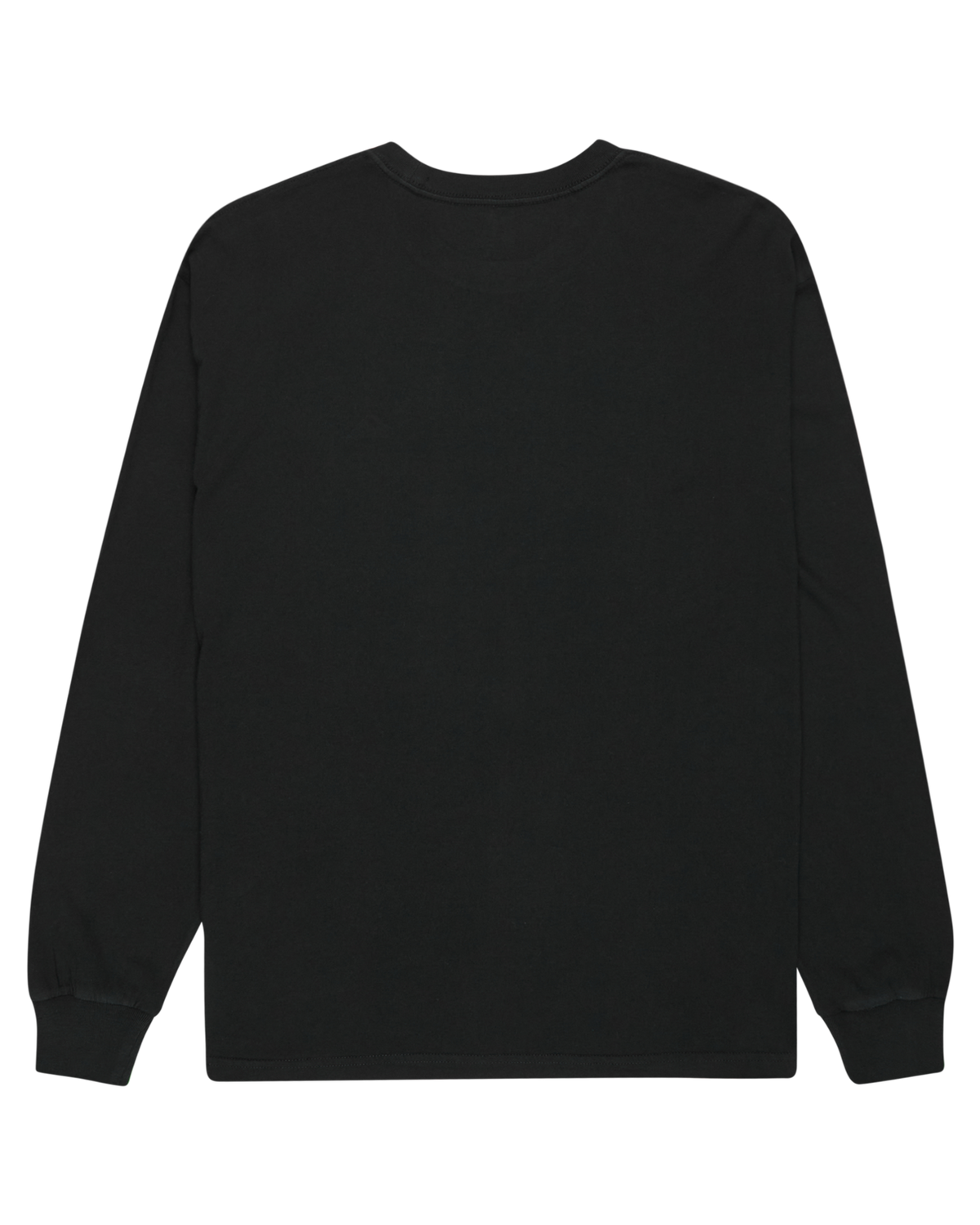 The Quiksilver Mens Salt Water Long Sleeve T-Shirt in Black