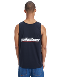The Quiksilver Mens Archive Mix Vest in Black