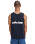 The Quiksilver Mens Archive Mix Vest in Black