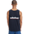 The Quiksilver Mens Archive Mix Vest in Black