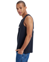The Quiksilver Mens Archive Mix Vest in Black