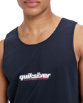 The Quiksilver Mens Archive Mix Vest in Black