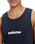 The Quiksilver Mens Archive Mix Vest in Black