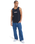 The Quiksilver Mens Archive Mix Vest in Black